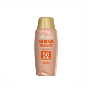 آردن سولاریس -AGE Repair NEWGEN ضد آفتاب فلوئید ضد چروک SPF50 رنگی بژ روشن	