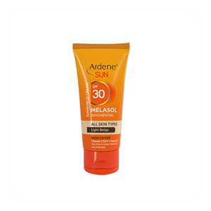 آردن سان - کرم ضد آفتاب Melasol SPF30 ضد لک با پوشش بالا -بژ روشن 